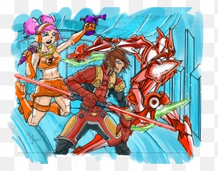 Oc Phantasy Star Online X Space Channel - Fictional Character png
