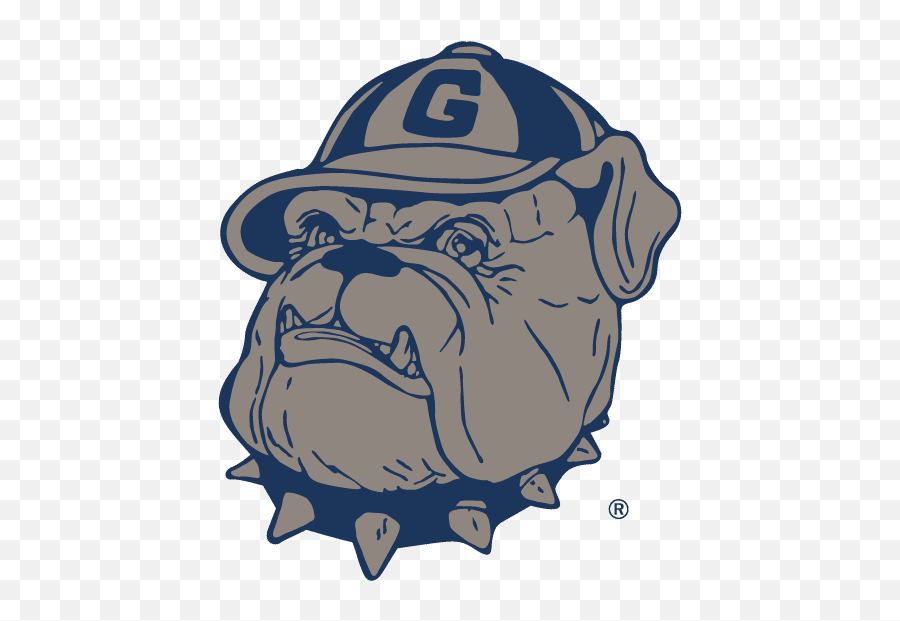 Georgetown Hoyas Georgia Bulldog Mascot - Georgetown Hoyas Dog Png,Georgetown University Logo