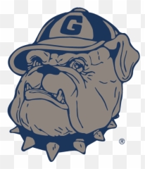 Georgetown Hoyas Georgia Bulldog Mascot - Dog png