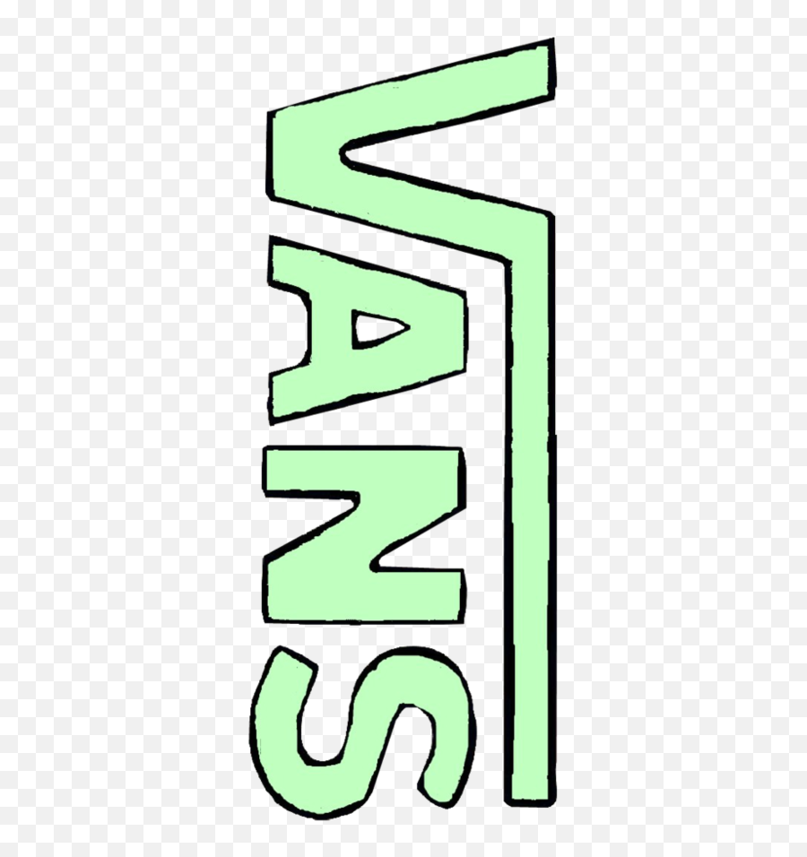 Vans Logo Tumblr Png 2 Image - Drawing Of Vans Sign,Vans Logo Transparent