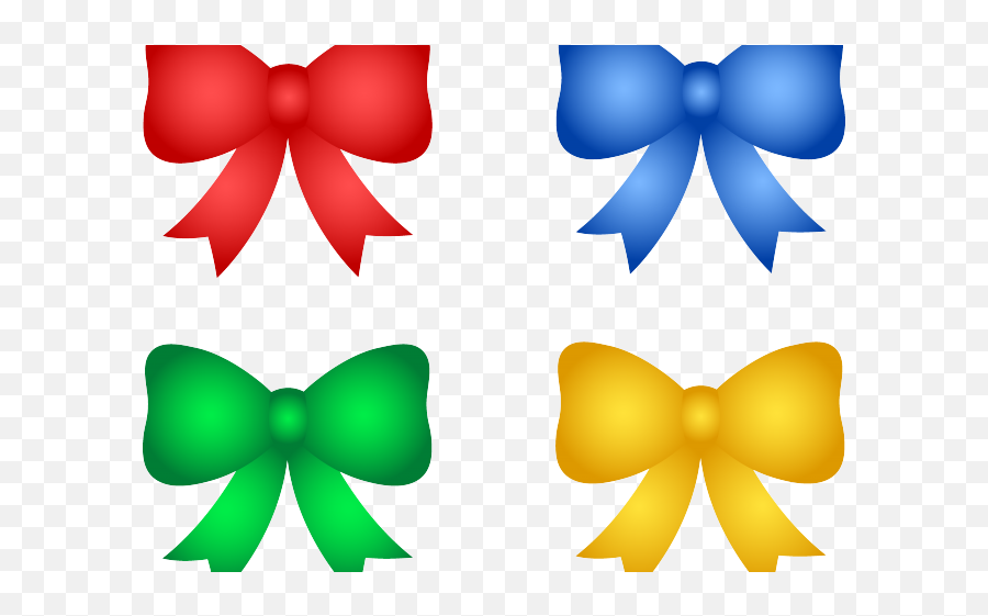 Christmas Ribbon Clipart Birthday - Blue Hair Bow Clipart Christmas Bows Clipart Png,Hair Bow Png