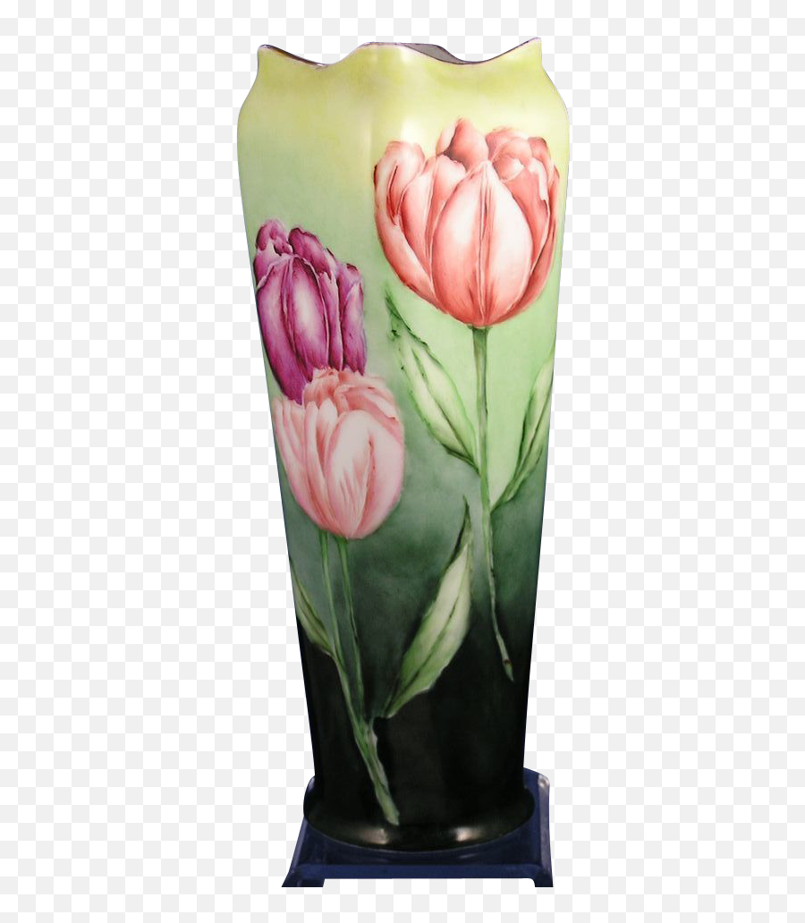 Top Type Tulips In A Vase Png V30 Wallpapers - Tulip,Vase Png