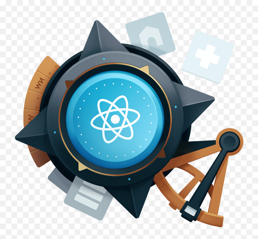 Illustration For React Navigation Native Mobile - Egghead Logo React Png,Components Icon