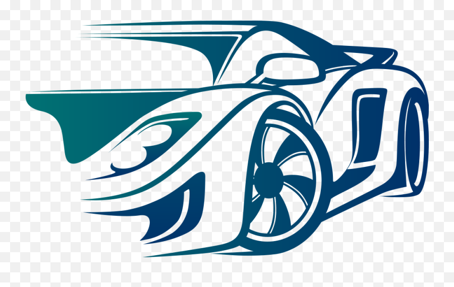 Download Blue Automobile Engineering - Car Logo Design Png,Blue Car Png