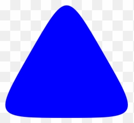 Transparent Background Hq Png Image - Blue Triangle