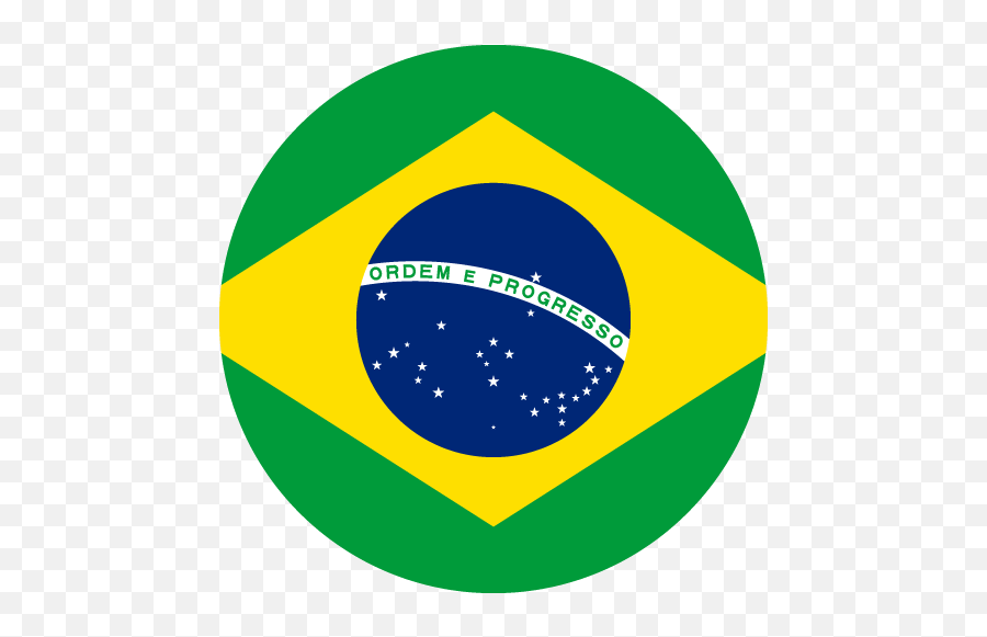 Vector Country Flag Of Brazil - Circle Vector World Flags Round Brazil Flag Icon Png,Round Facebook Icon Vector