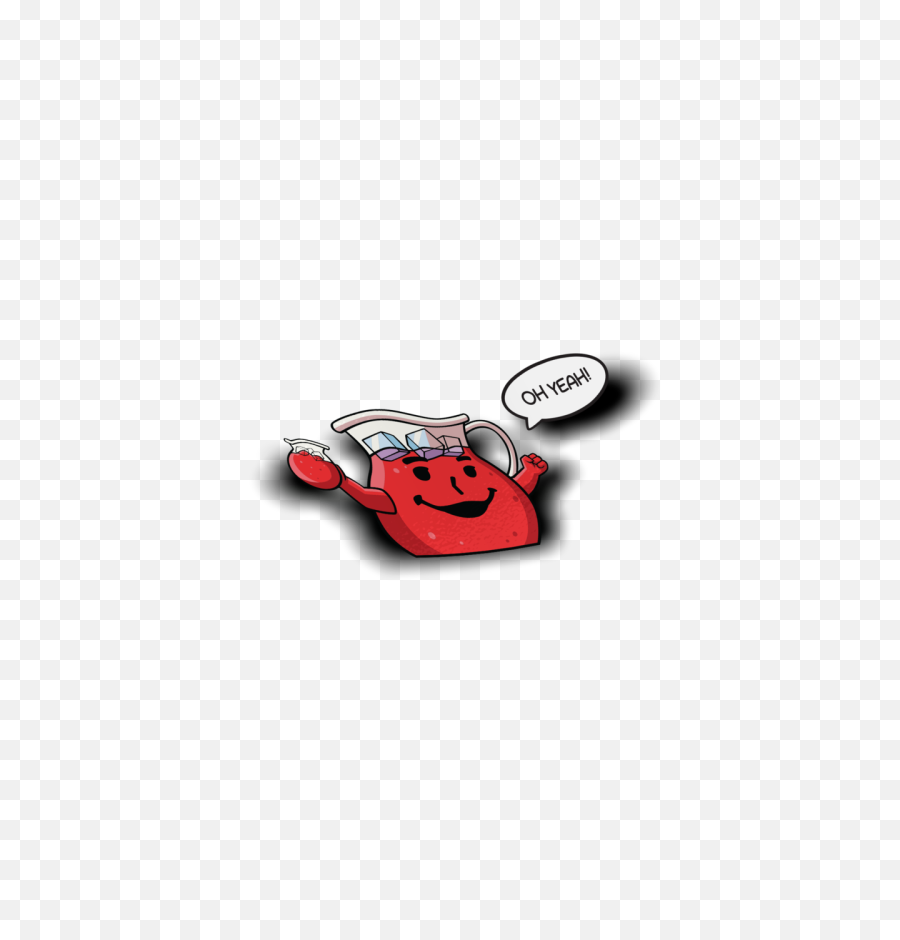 Kool Aid Oh Yeah Peeker Sticker - Koolaid Clipart Full Clip Art Png,Kool Aid Man Transparent