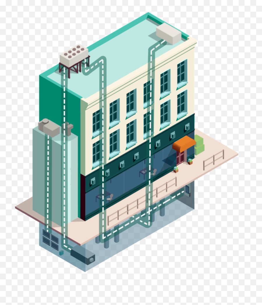 Smart Building Management Verdigris - Vertical Png,Icon Building New York