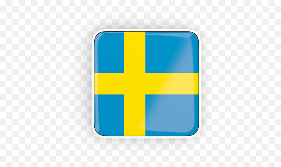 Square Icon With Frame Illustration Of Flag Sweden - Vertical Png,Google Square Icon