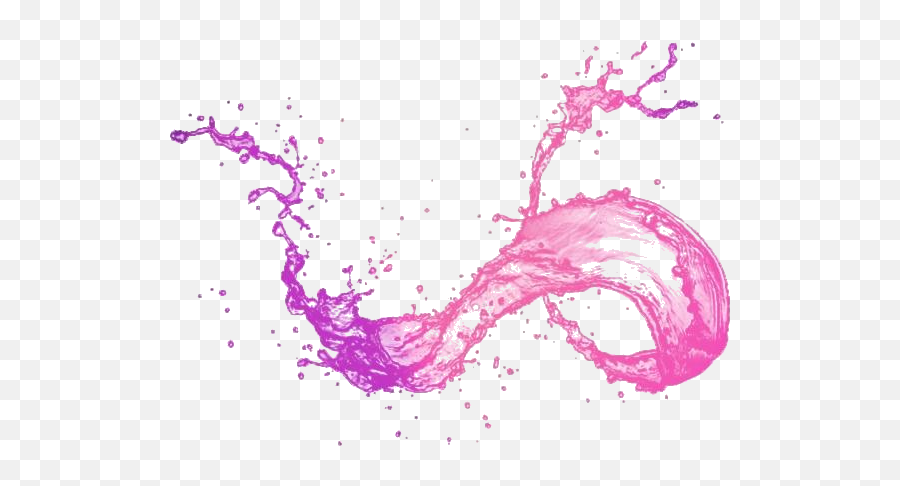 Transparent Water Splash Png Icon Art - Transparent Pink Water Splash Png,Art Icon Transparent