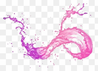Transparent Water Splash Png Icon Art - Pink