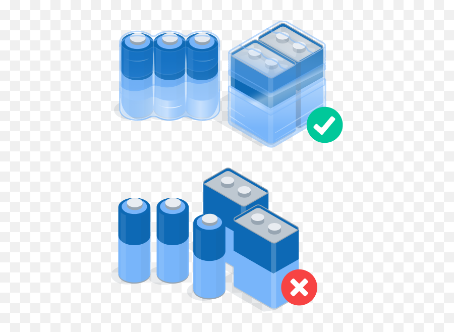 Inbounding Battery Products U2013 Deliverr Help Center - Cylinder Png,Visio Database Icon