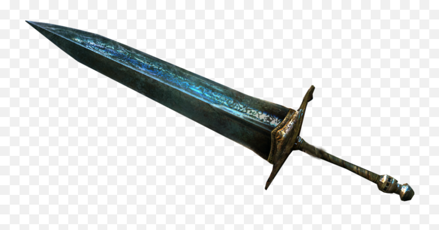 Dark Souls 2 Moonlight Greatsword Transparent Background - Moonlight Greatsword Dark Souls 2 Png,Dark Souls Transparent