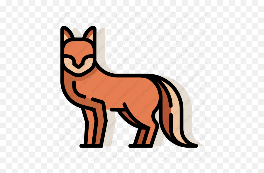 Download Fox Vector Icon Inventicons - Fauna Icono Png,Fox Icon Png