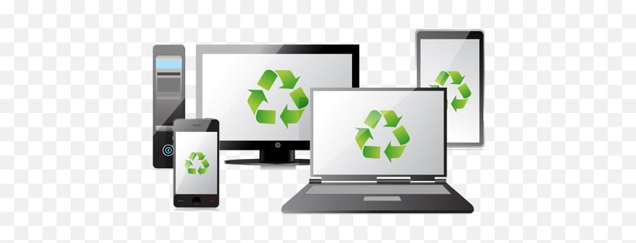 Green World Recycling - Tech Recycling Png,Font Awesome Recycle Icon
