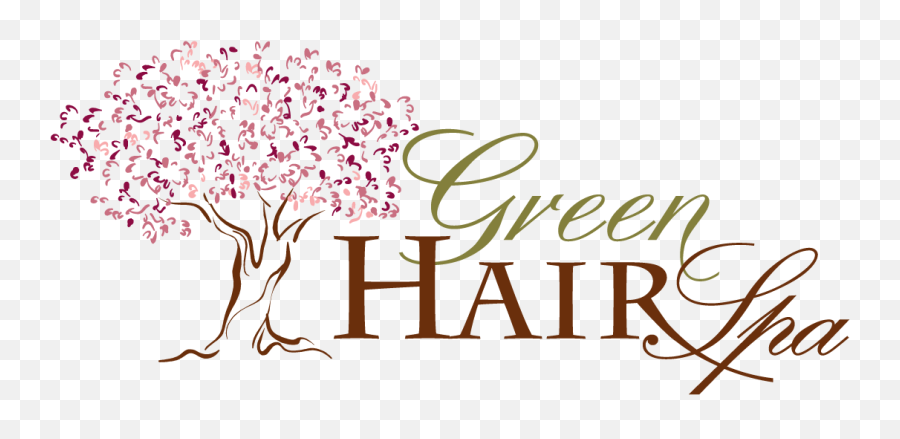 The Green Hair Spa - Green Hair Spa Png,Hair Logo - free transparent ...