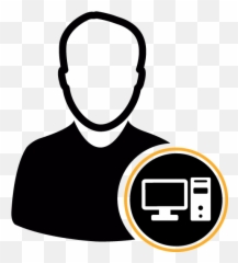 Services U2013 Clickonpccom - Admin In Black Png