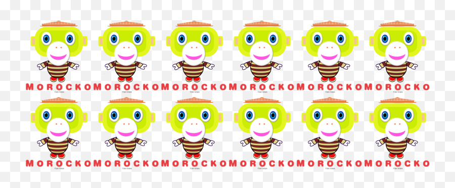 Download Hello Cute Monkey Morocko - Cartoon Png,Cute Monkey Png