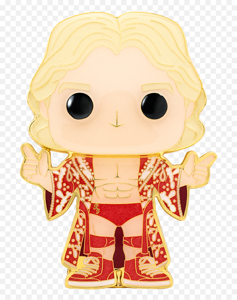 Funko Pop Pins Wwe Ric Flair Enamel Pin Gamestop - Funko Pin Ric Flair Png,Wwe Network Icon