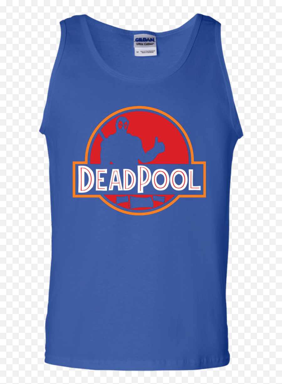 Deadpool Jurassic World Logo Tank Top - Active Tank Png,Deadpool Logo