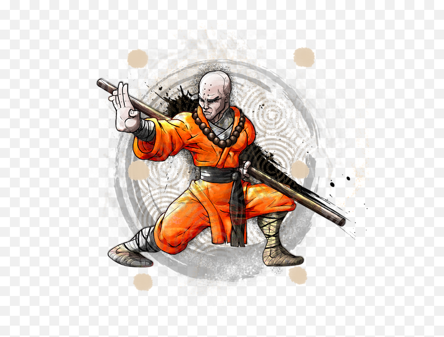 Download Bleed Area May Not Be Visible - Shaolin Monk Artwork Png,Monk Png