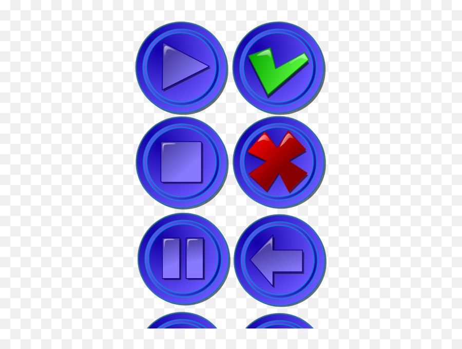 Collection Of Buttons Gui Png Svg Clip Art For Web Blackjack Icon