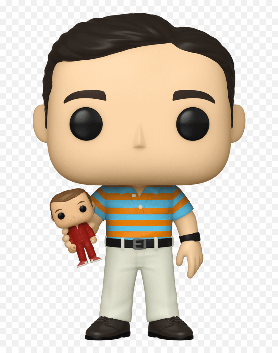 Funko Pop Movies 40 Year Old Virgin - Andy Holding Oscar With Chase Png,Purpetiual Motion Icon Animated