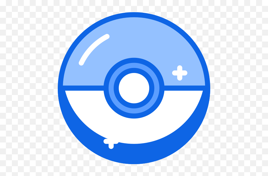 Pokeball - Blue Pokeball Logo Png,Pokeball Logo