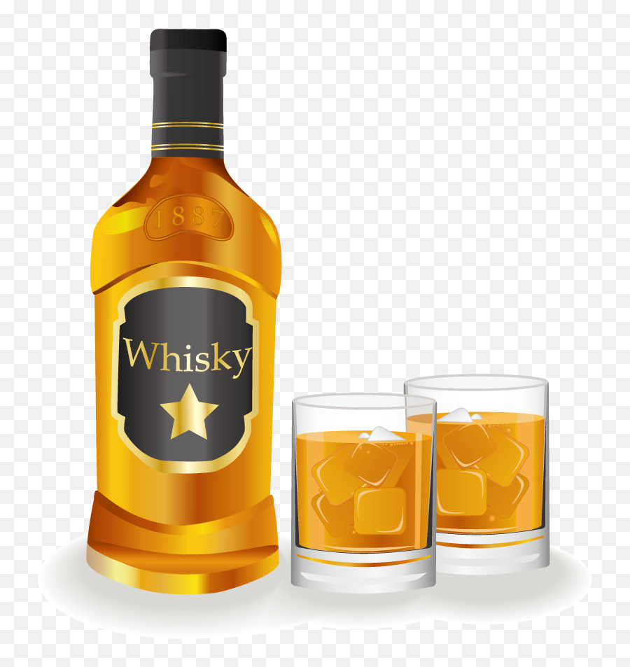 Whisky Wine Distilled Beverage Bourbon Whiskey Bottle - A Whisky Bottle Png,Whiskey Png