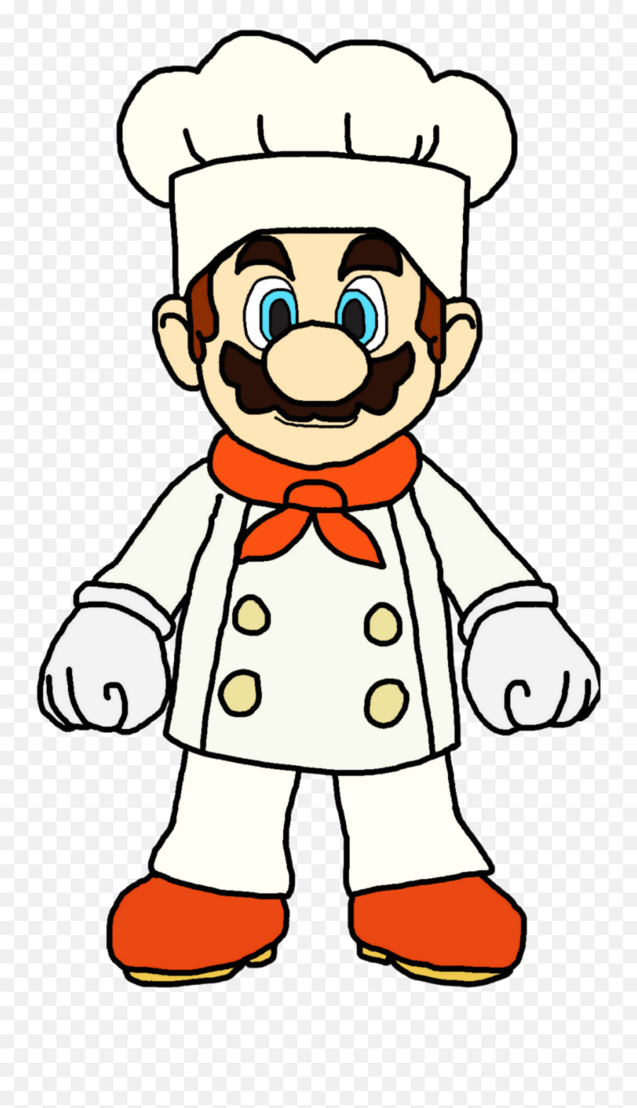 Chef By Katlime Mario - Mario Bros Chef Png 955x1676 Png Mario Chef,Chef Png