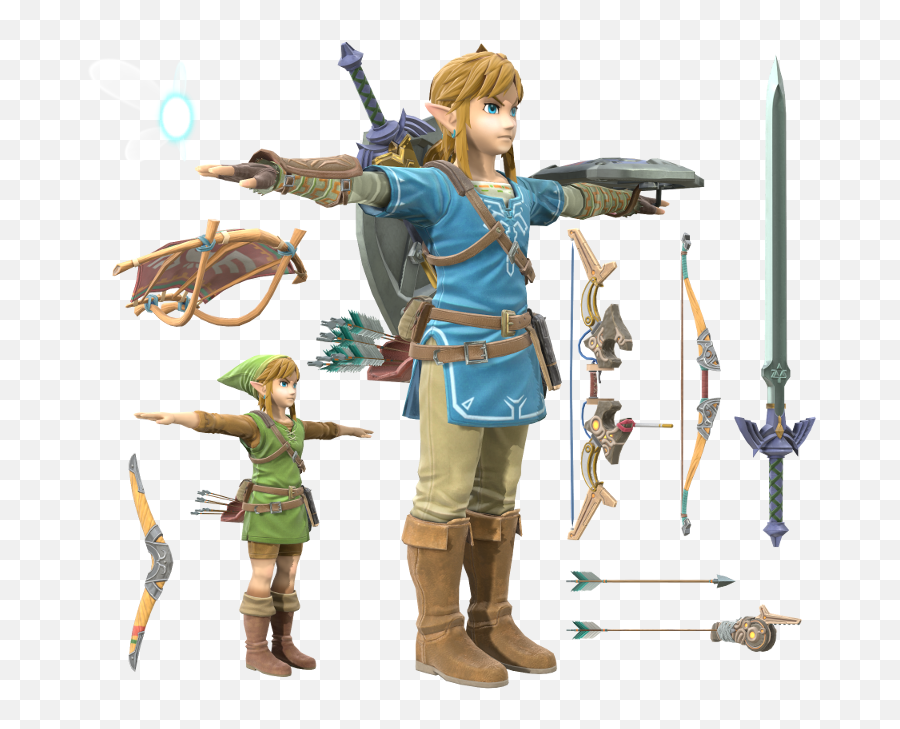 Nintendo Switch - Action Figure Png,Link Png