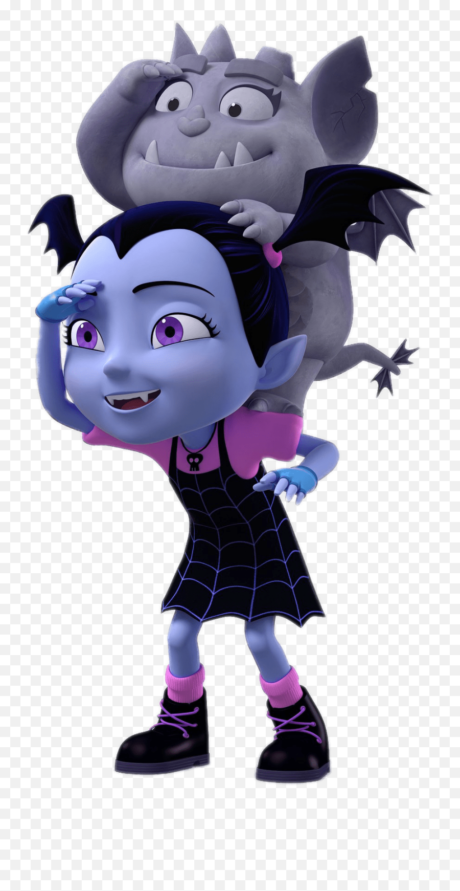 Vampirina And Gregoria - Vampirina Cup Cake Toppers Png,Vampirina Png