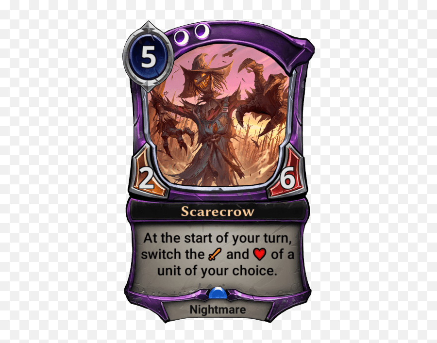 Scarecrow Eternal Cards Warcry - Eternal Cards Mill Png,Scarecrow Png