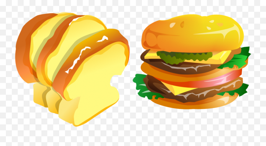 Hamburger Png - Burger Cartoon Png,Hamburger Transparent