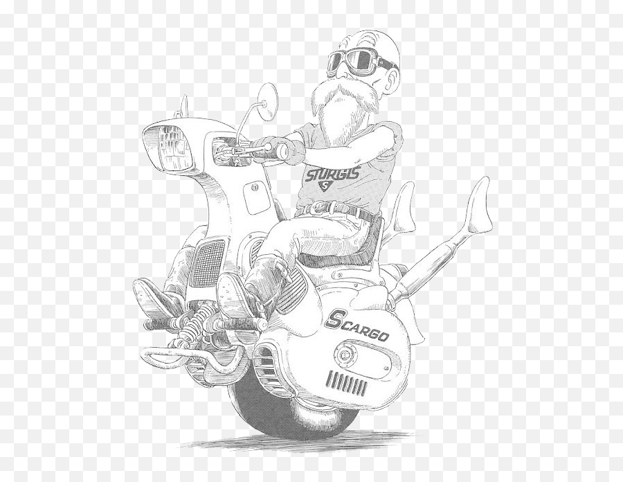 Drawing Spaceships Concept Picture - Design Akira Toriyama Vehicles Png,Master Roshi Png