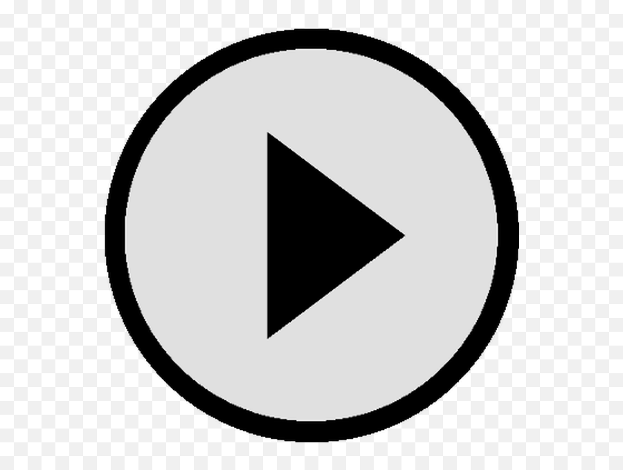 Download White Video Play Button Png - Circle Png Image With Start Icon Png,White Button Png
