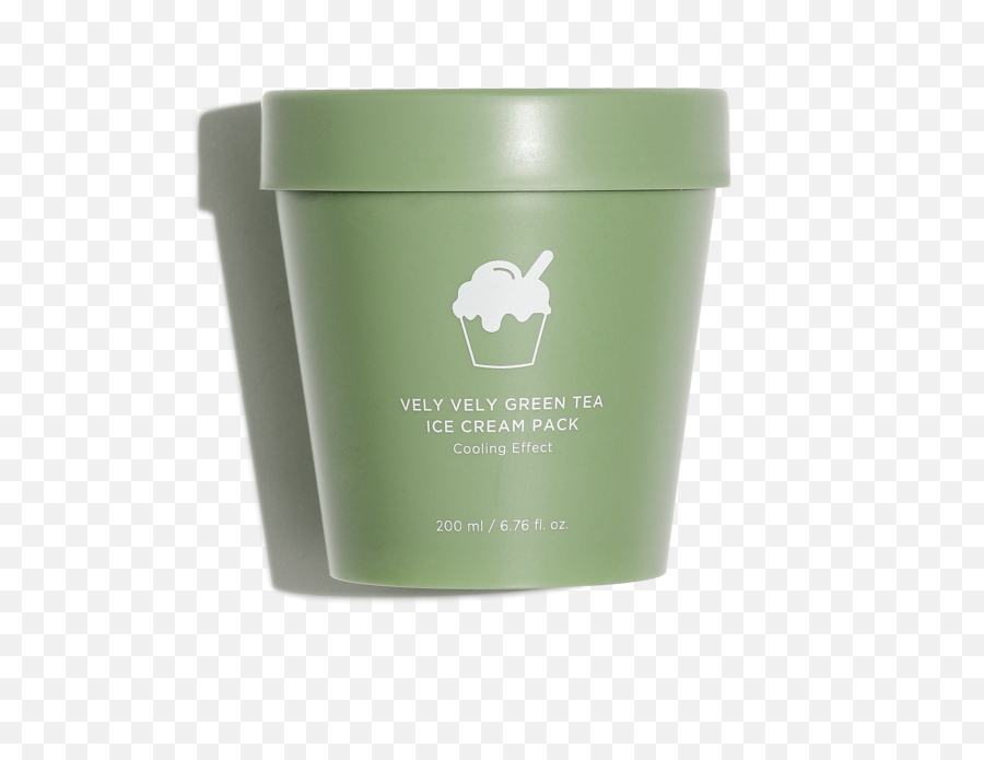 Green Tea Ice Cream Face Mask - Jaguar Png,Ice Effect Png