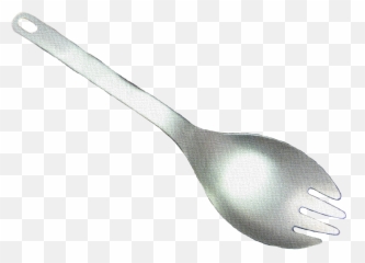 Textured Spork - Png