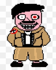 Hitler Pixel Art Maker Clipart - Full Size 1585290 Hard Mode Sans Sprite png