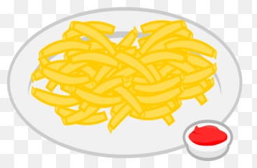 Clipart - French Fries Png Download Full Size Clipart French Fries On Plate Clipart,French Fries Png