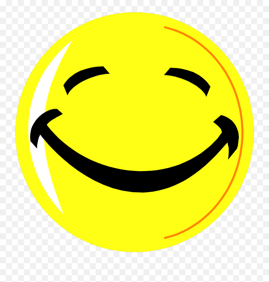 Jeep Clip Art - Yellow Smiley Face On Black Png,Happy Face Transparent Background