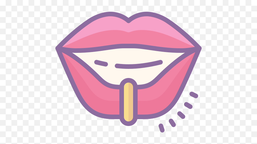 Lip Piercing Icon - Clip Art Png,Lip Piercing Png