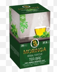 Moringa Herbal Tea Bags X 25 - Tea Bag Png,Tea Bag Png