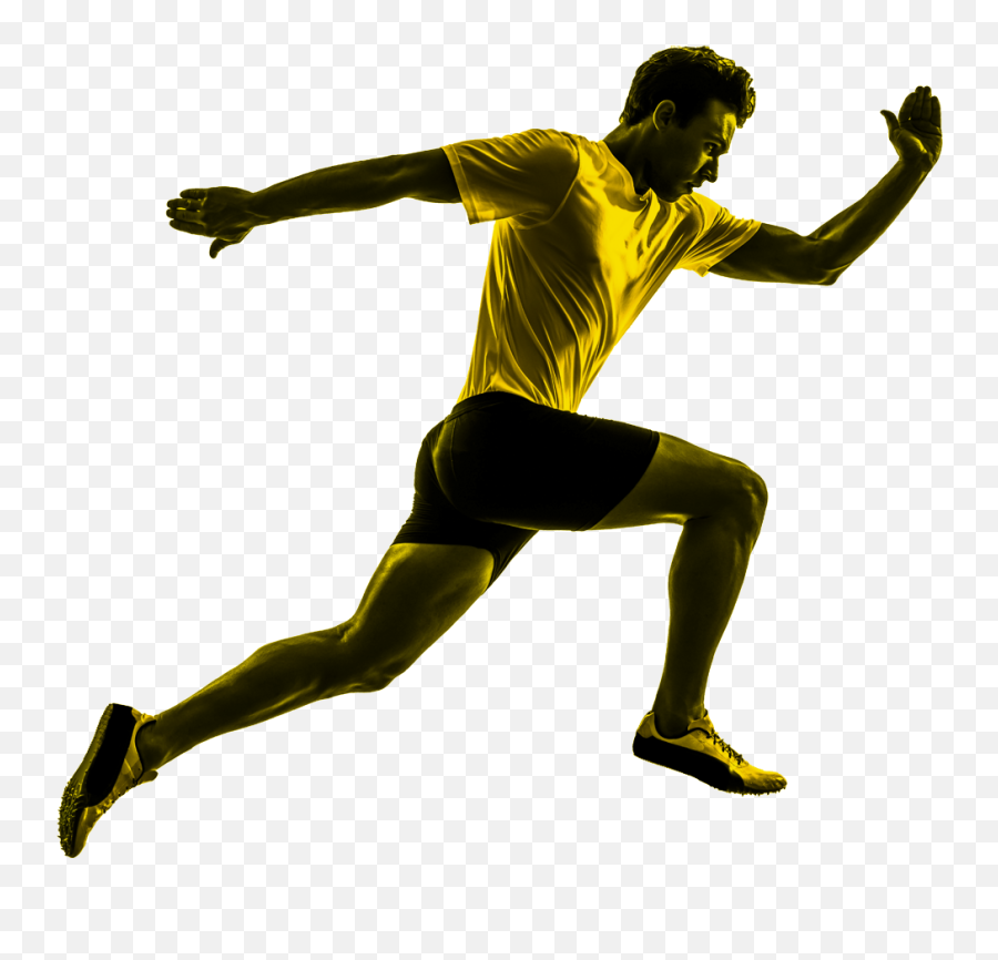 Running Png People Icon And Logos Free - Sprinter Person,People Running Png