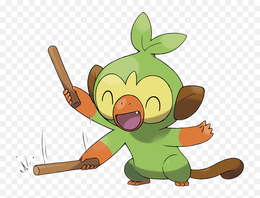 Mythical Pokemon Sword And Shield Png - Pokemon Galar Grookey,Sword Clipart Png
