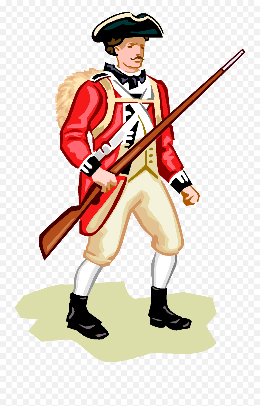 American Revolution - British Soldier Royalty Free Vector Transparent Cartoon British Soldier Png,Soldier Transparent