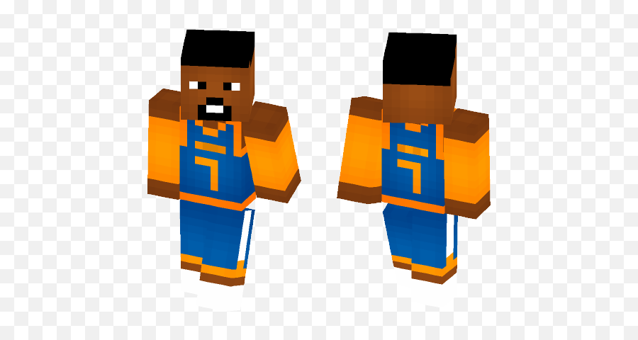 Download Carmelo Anthony Knicks Minecraft Skin For Free - Illustration Png,Carmelo Anthony Png