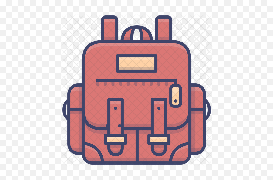 Backpack Icon - Clip Art Png,Bookbag Png