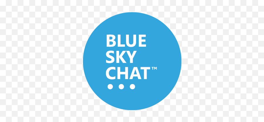 Blue Sky Chat Live Lead Generation Real Humans - Circle Png,Blue Sky Png