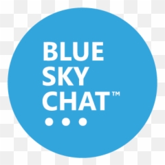 Blue Sky Chat Live Lead Generation Real Humans - Circle Png,Blue Sky Png